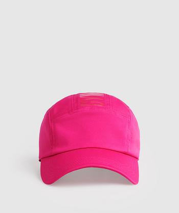 Dámské Klobouky Gymshark Logo 5 Panel Cap Růžové | CZ 4214HAP